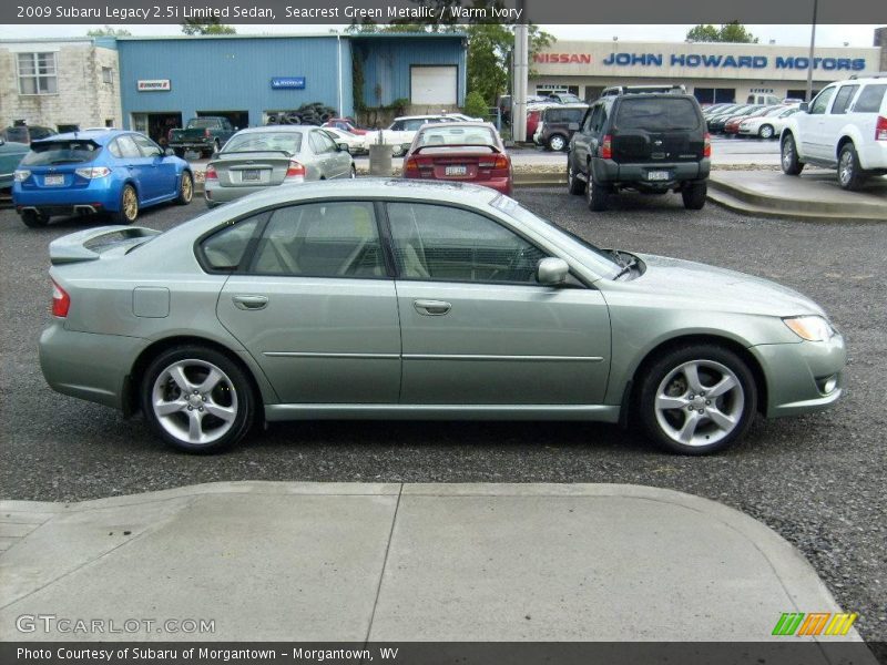 Seacrest Green Metallic / Warm Ivory 2009 Subaru Legacy 2.5i Limited Sedan