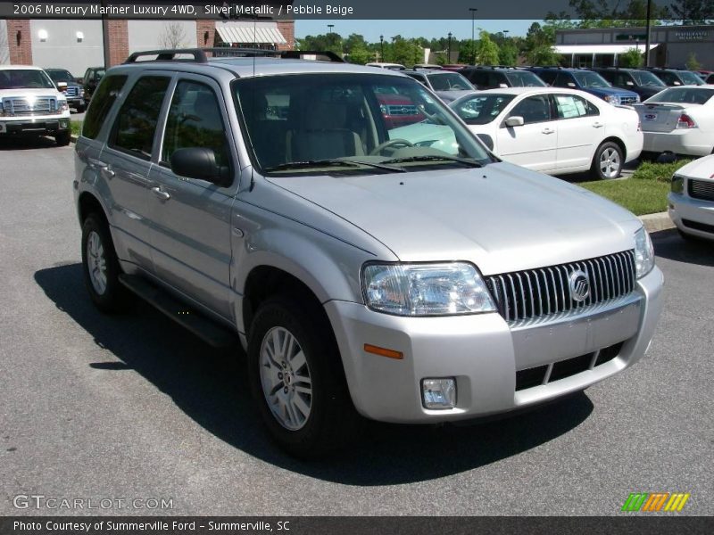 Silver Metallic / Pebble Beige 2006 Mercury Mariner Luxury 4WD