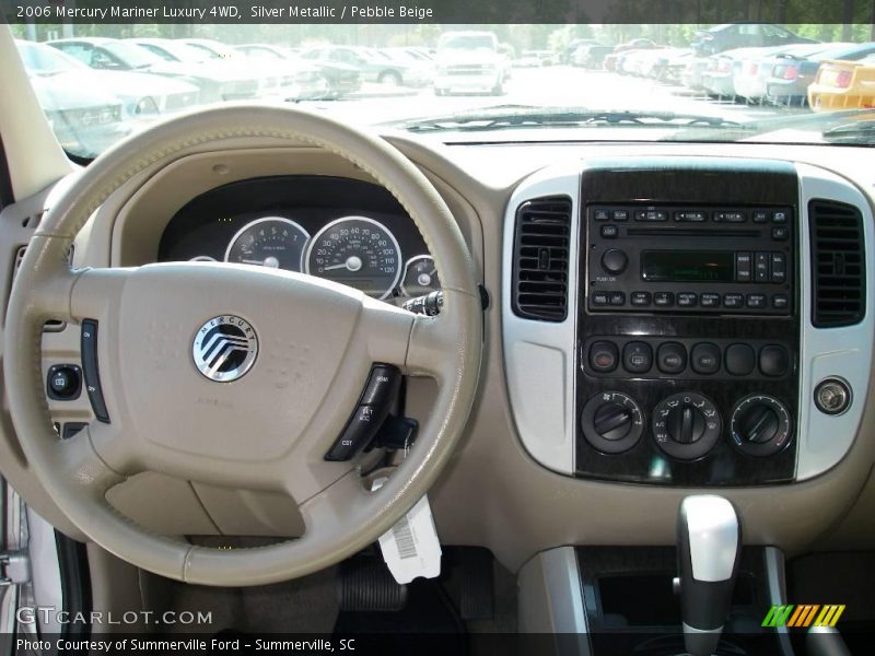 Silver Metallic / Pebble Beige 2006 Mercury Mariner Luxury 4WD