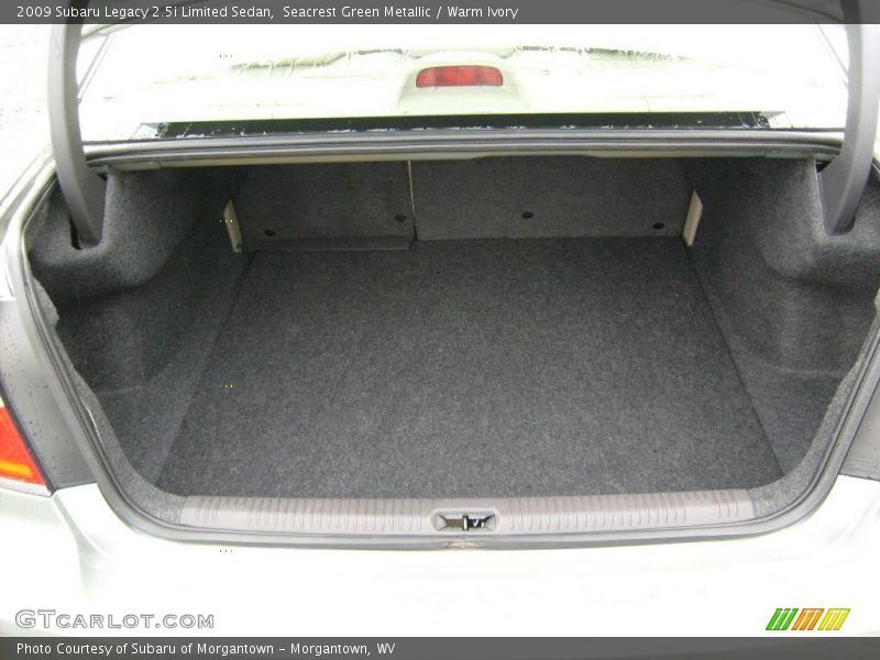 Seacrest Green Metallic / Warm Ivory 2009 Subaru Legacy 2.5i Limited Sedan