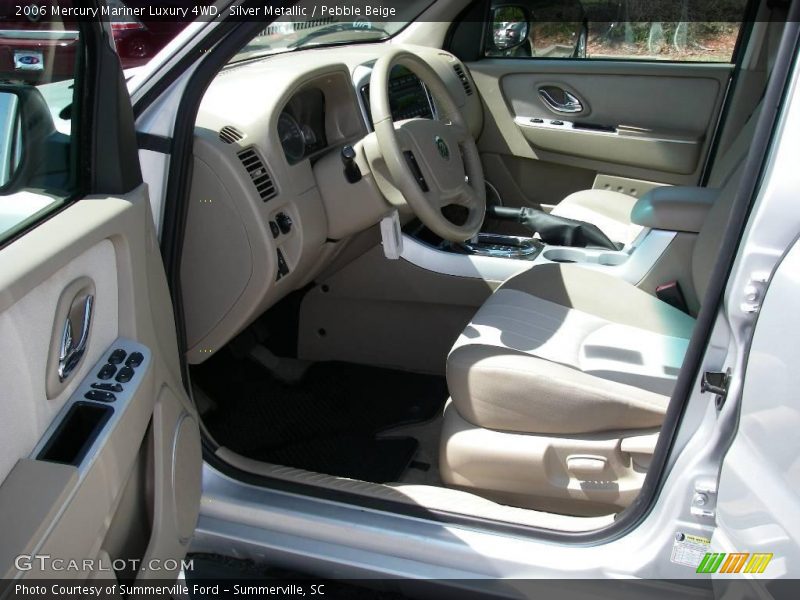 Silver Metallic / Pebble Beige 2006 Mercury Mariner Luxury 4WD