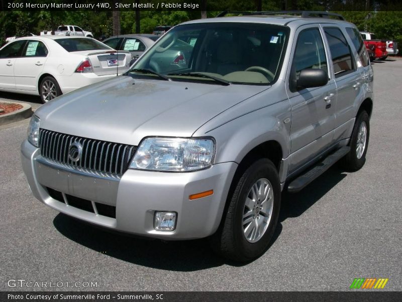 Silver Metallic / Pebble Beige 2006 Mercury Mariner Luxury 4WD
