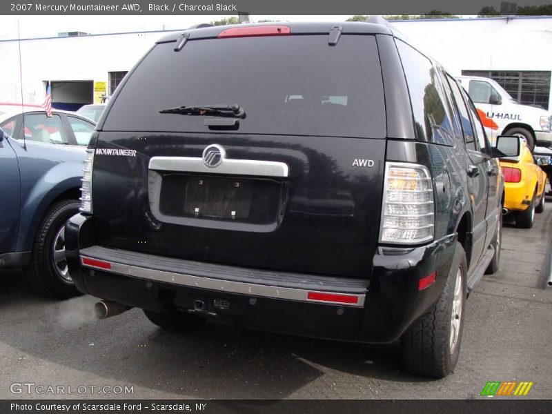 Black / Charcoal Black 2007 Mercury Mountaineer AWD