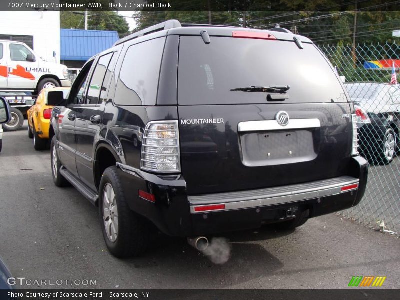 Black / Charcoal Black 2007 Mercury Mountaineer AWD