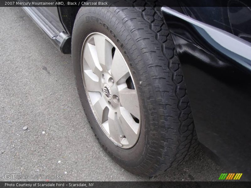 Black / Charcoal Black 2007 Mercury Mountaineer AWD