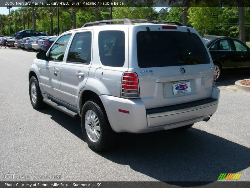 Silver Metallic / Pebble Beige 2006 Mercury Mariner Luxury 4WD