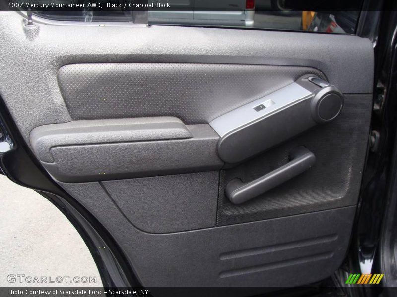 Black / Charcoal Black 2007 Mercury Mountaineer AWD