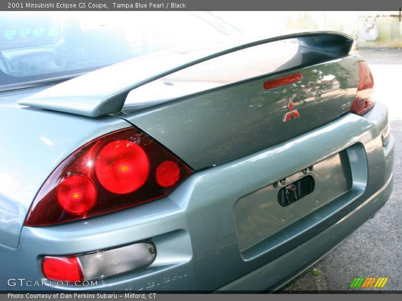 Tampa Blue Pearl / Black 2001 Mitsubishi Eclipse GS Coupe