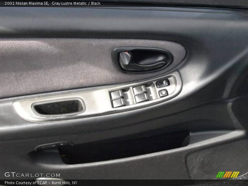 Gray Lustre Metallic / Black 2001 Nissan Maxima SE