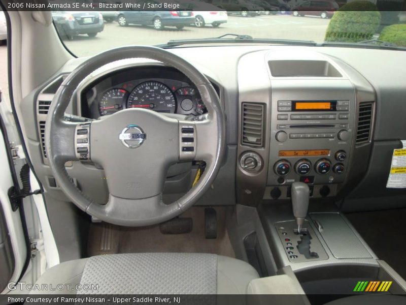 Blizzard White / Sand Beige 2006 Nissan Armada SE 4x4