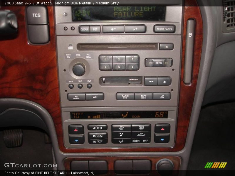 Midnight Blue Metallic / Medium Grey 2000 Saab 9-5 2.3t Wagon