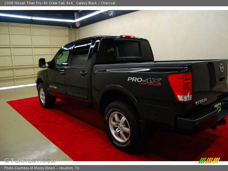 Galaxy Black / Charcoal 2008 Nissan Titan Pro-4X Crew Cab 4x4