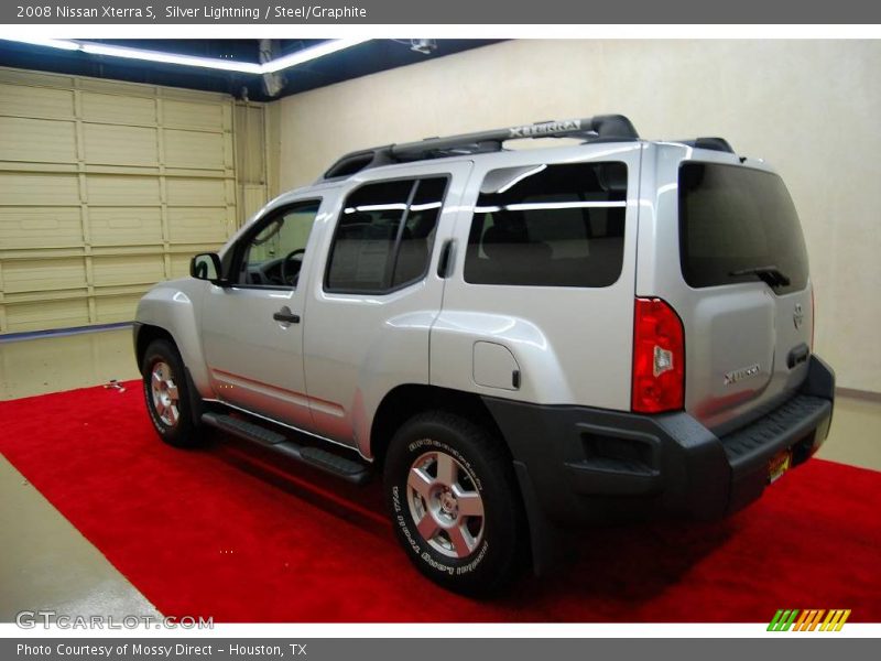 Silver Lightning / Steel/Graphite 2008 Nissan Xterra S