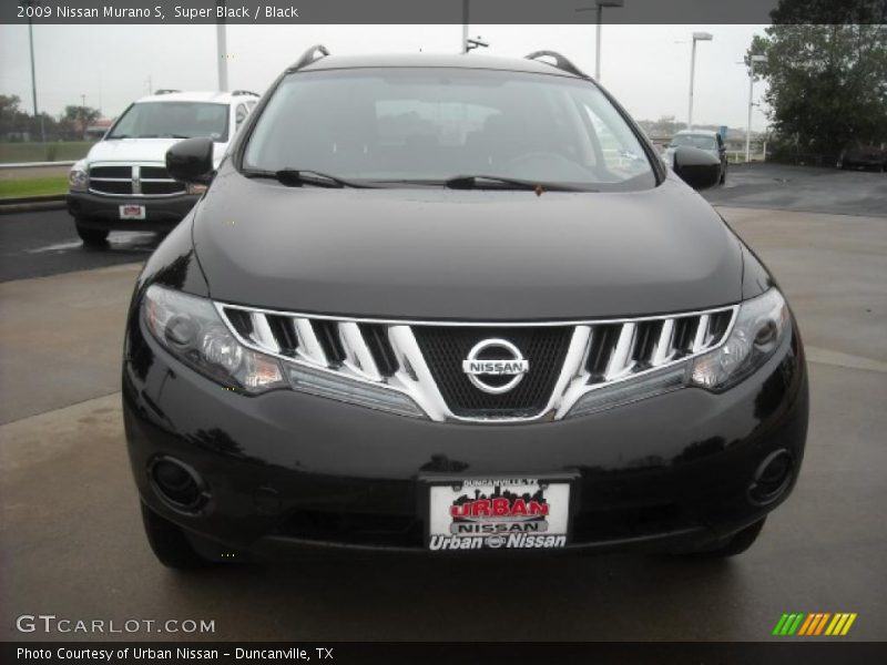 Super Black / Black 2009 Nissan Murano S