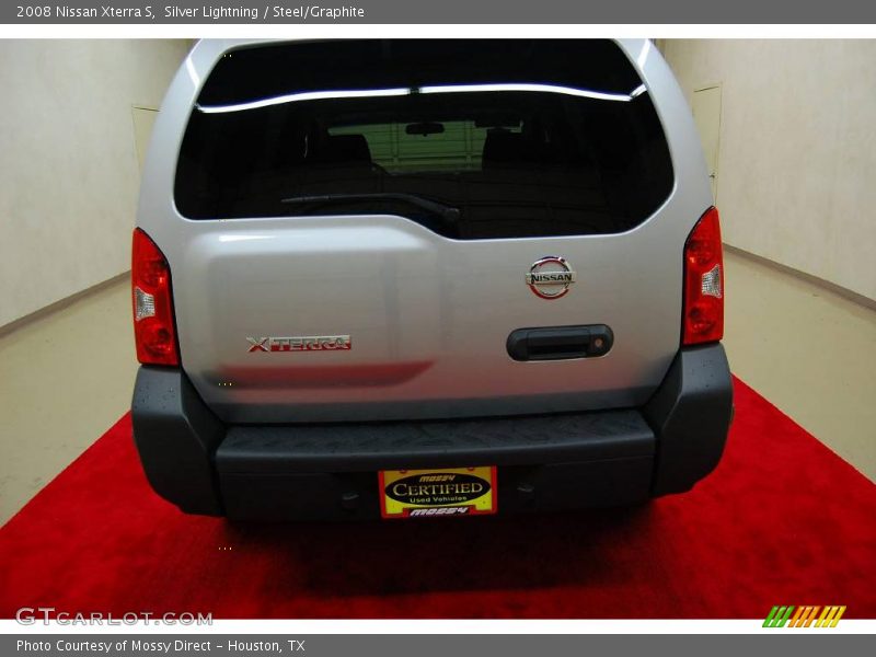 Silver Lightning / Steel/Graphite 2008 Nissan Xterra S