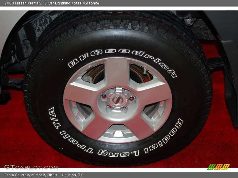 Silver Lightning / Steel/Graphite 2008 Nissan Xterra S