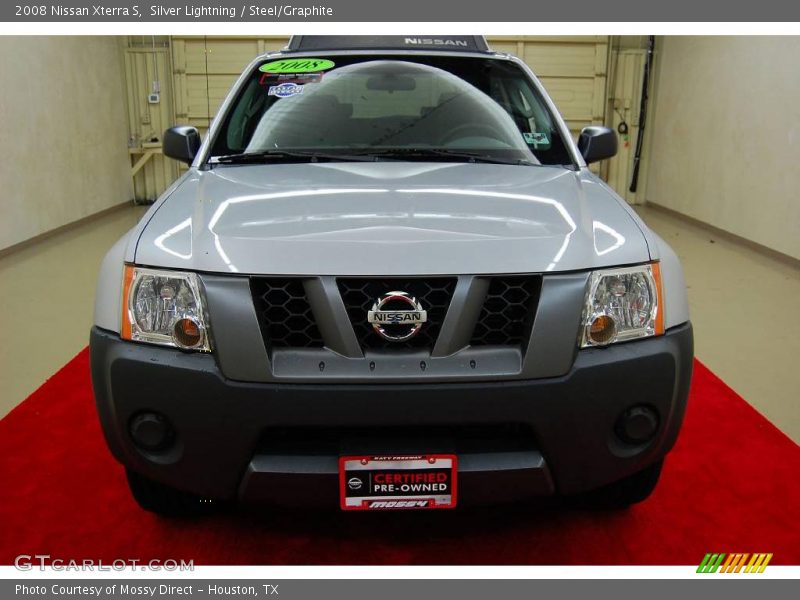 Silver Lightning / Steel/Graphite 2008 Nissan Xterra S