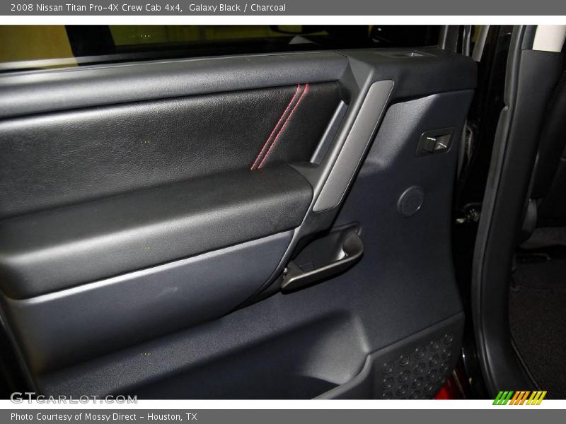 Galaxy Black / Charcoal 2008 Nissan Titan Pro-4X Crew Cab 4x4
