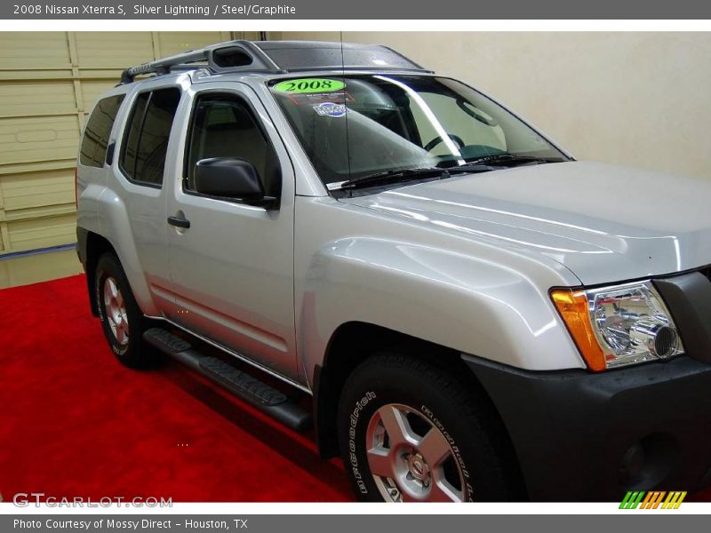 Silver Lightning / Steel/Graphite 2008 Nissan Xterra S
