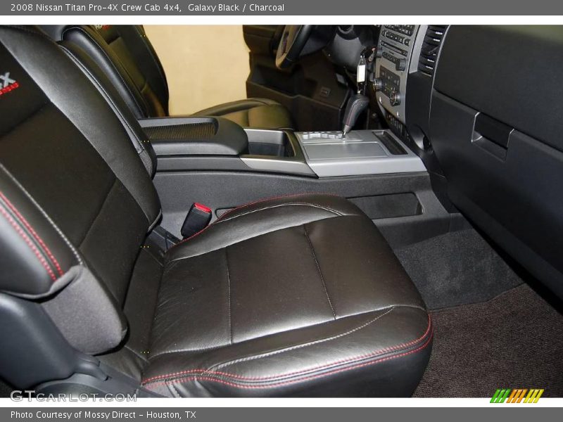 Galaxy Black / Charcoal 2008 Nissan Titan Pro-4X Crew Cab 4x4