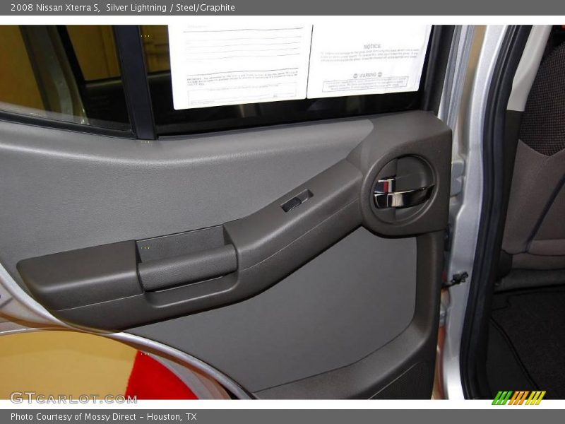 Silver Lightning / Steel/Graphite 2008 Nissan Xterra S