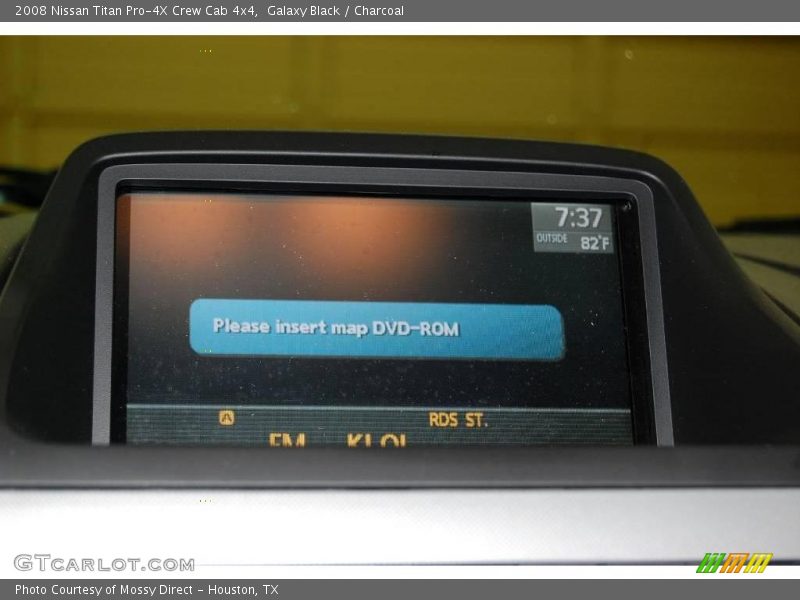 Galaxy Black / Charcoal 2008 Nissan Titan Pro-4X Crew Cab 4x4