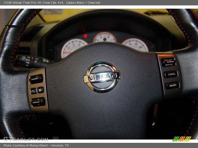 Galaxy Black / Charcoal 2008 Nissan Titan Pro-4X Crew Cab 4x4