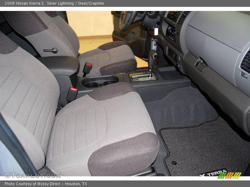 Silver Lightning / Steel/Graphite 2008 Nissan Xterra S