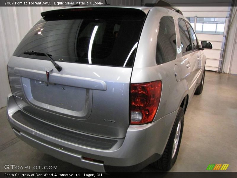 Liquid Silver Metallic / Ebony 2007 Pontiac Torrent AWD