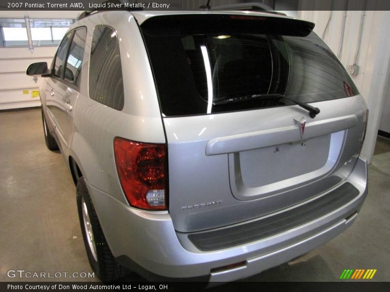 Liquid Silver Metallic / Ebony 2007 Pontiac Torrent AWD