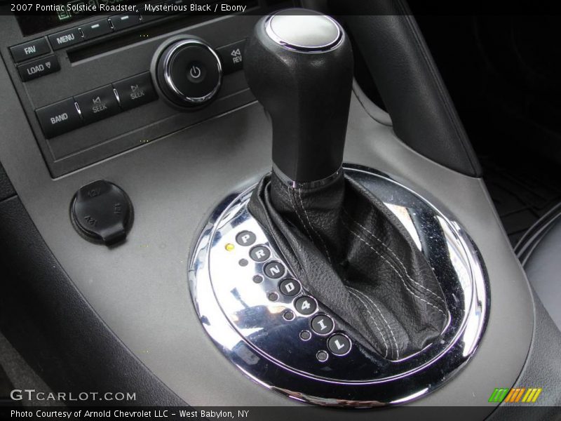 Mysterious Black / Ebony 2007 Pontiac Solstice Roadster