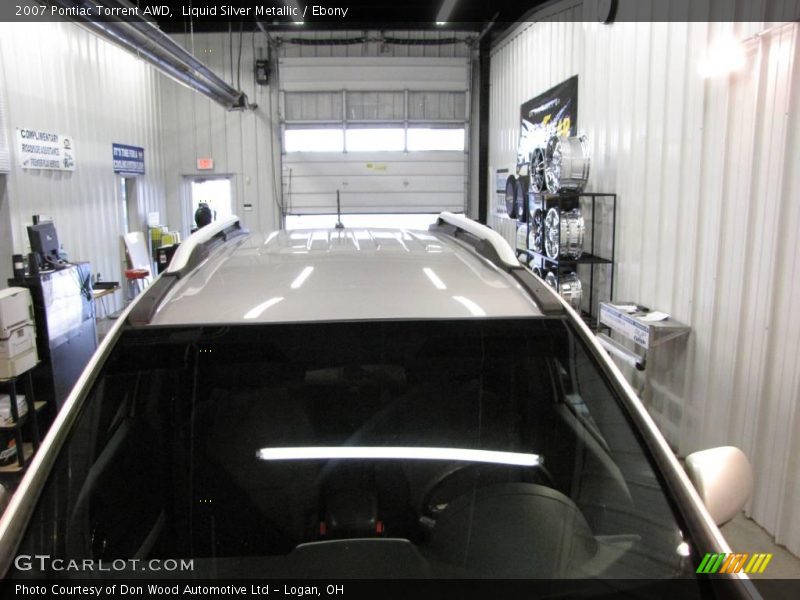 Liquid Silver Metallic / Ebony 2007 Pontiac Torrent AWD