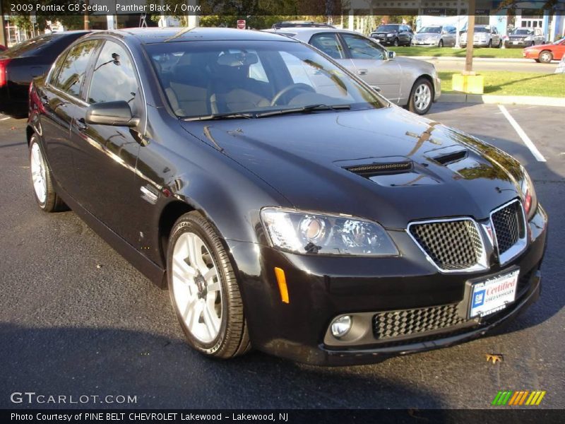 Panther Black / Onyx 2009 Pontiac G8 Sedan