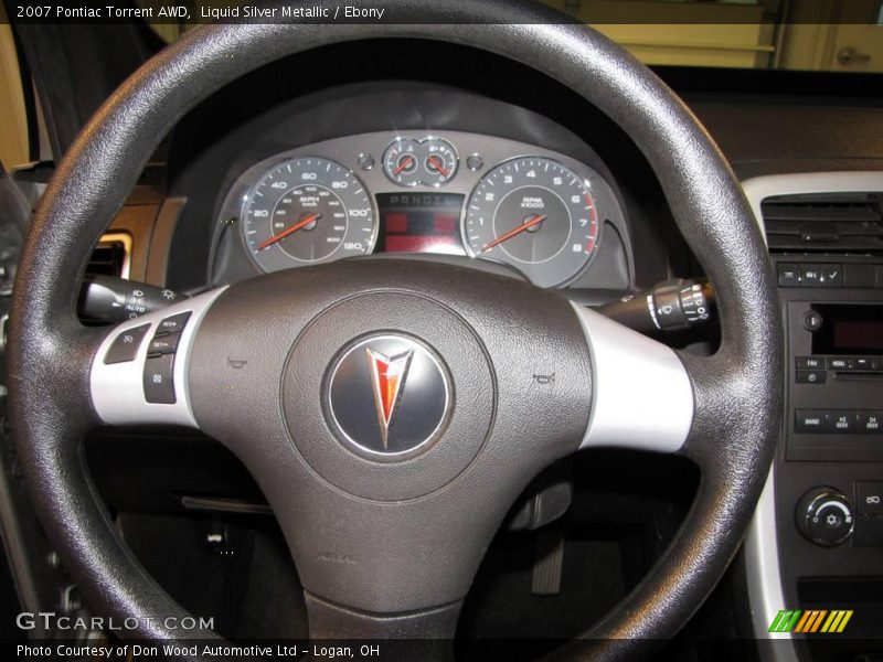 Liquid Silver Metallic / Ebony 2007 Pontiac Torrent AWD