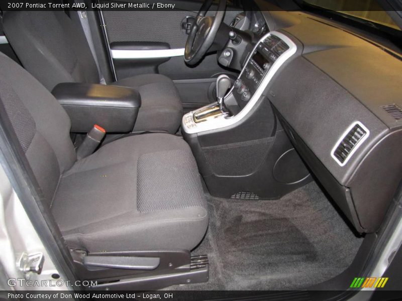 Liquid Silver Metallic / Ebony 2007 Pontiac Torrent AWD