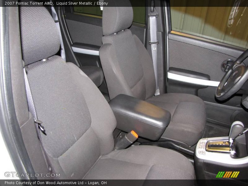 Liquid Silver Metallic / Ebony 2007 Pontiac Torrent AWD