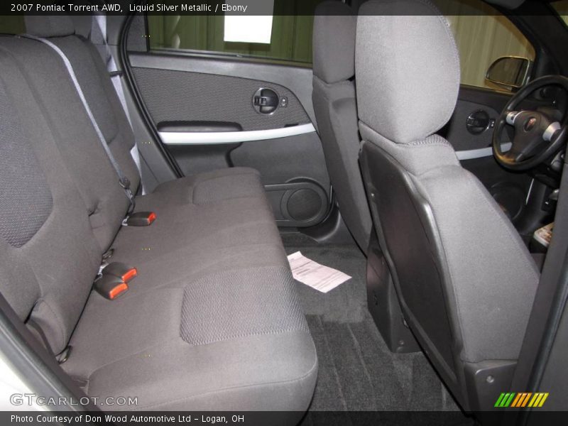 Liquid Silver Metallic / Ebony 2007 Pontiac Torrent AWD