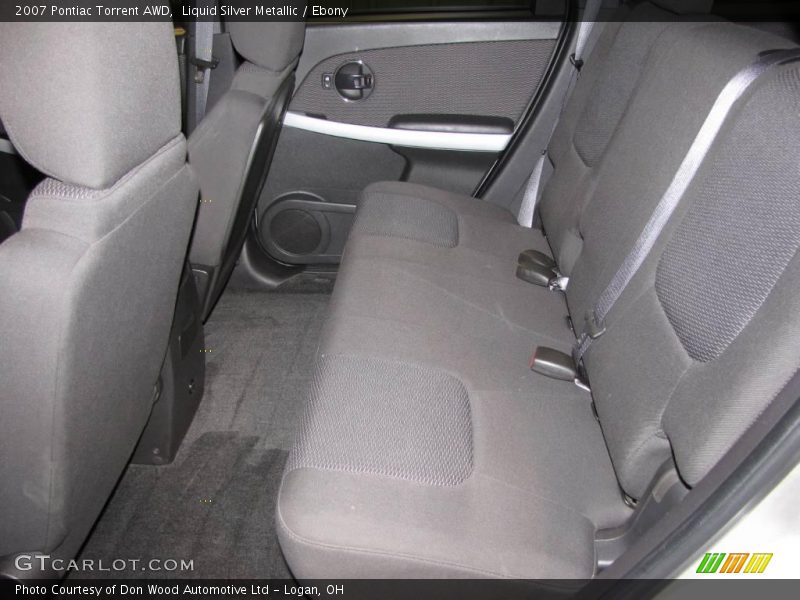 Liquid Silver Metallic / Ebony 2007 Pontiac Torrent AWD