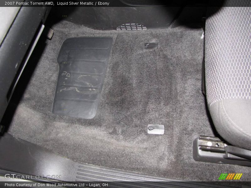Liquid Silver Metallic / Ebony 2007 Pontiac Torrent AWD