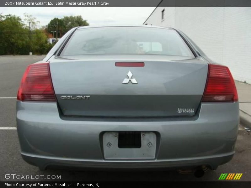 Satin Mesai Gray Pearl / Gray 2007 Mitsubishi Galant ES