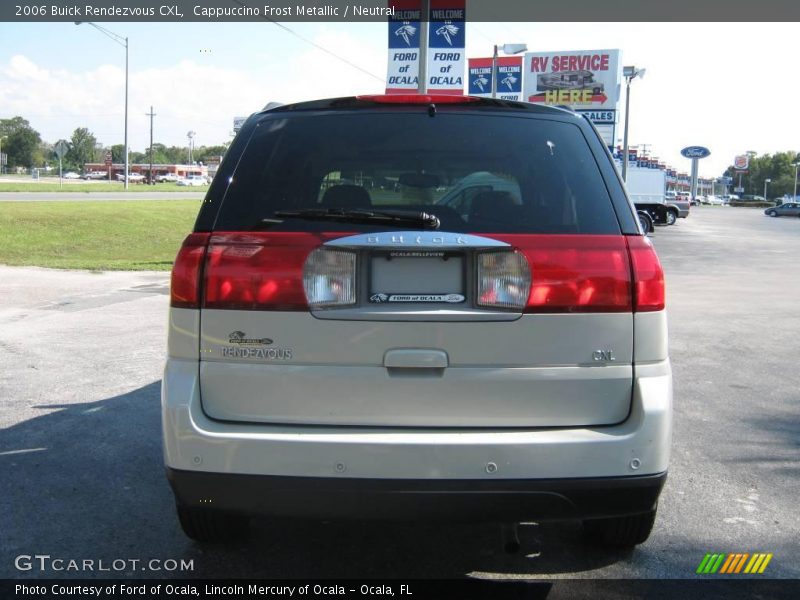 Cappuccino Frost Metallic / Neutral 2006 Buick Rendezvous CXL