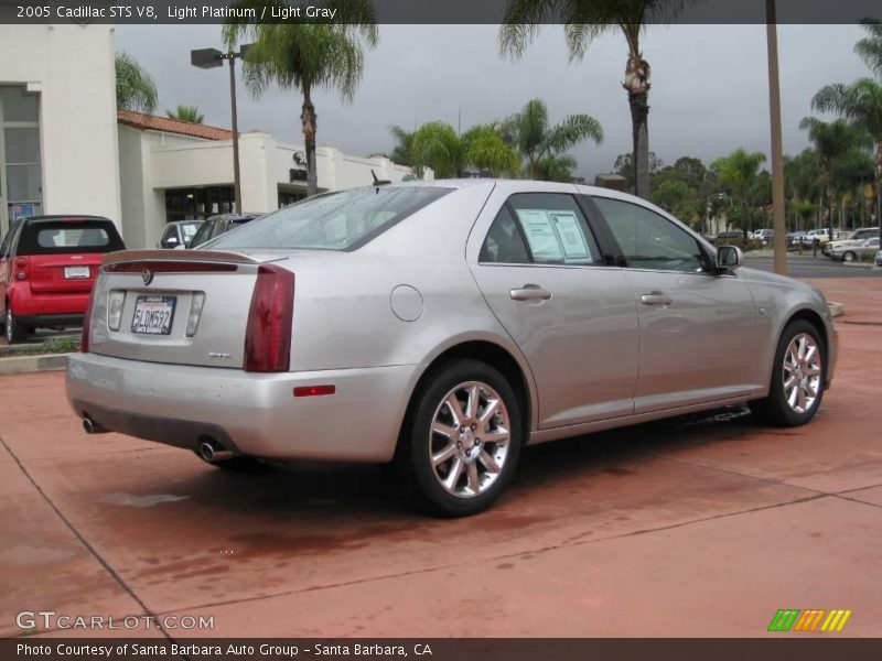 Light Platinum / Light Gray 2005 Cadillac STS V8