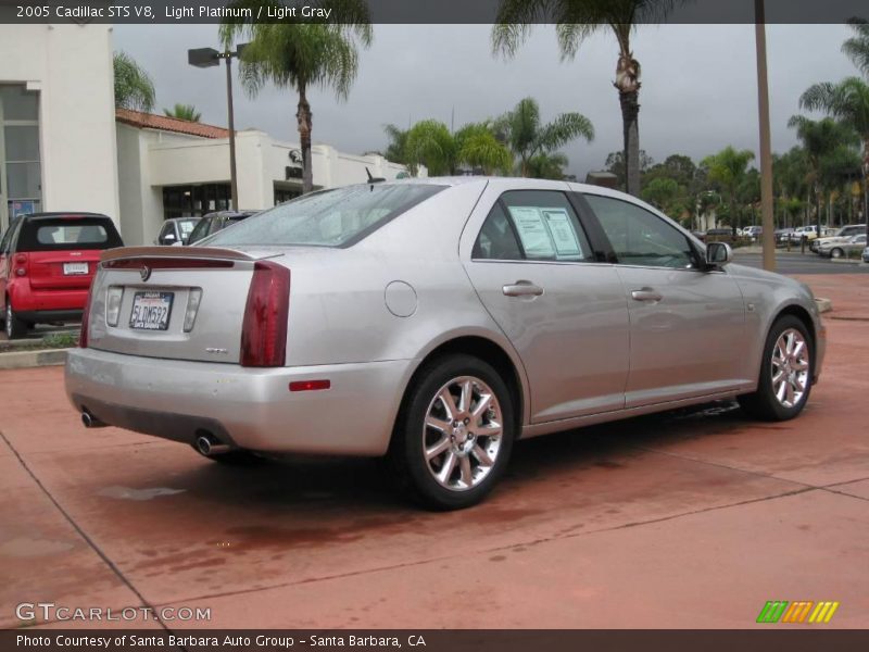 Light Platinum / Light Gray 2005 Cadillac STS V8