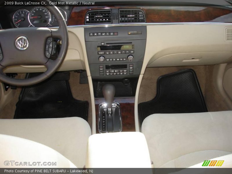Gold Mist Metallic / Neutral 2009 Buick LaCrosse CX