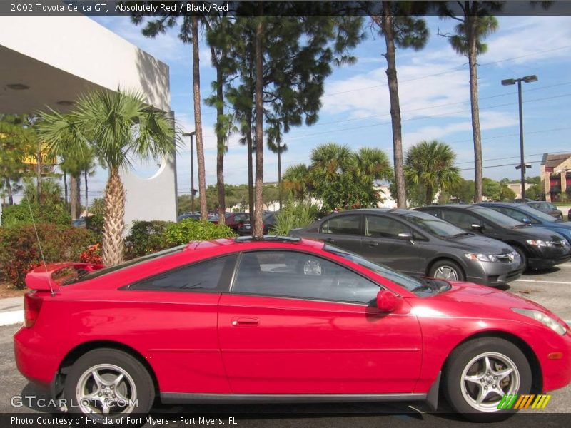 Absolutely Red / Black/Red 2002 Toyota Celica GT