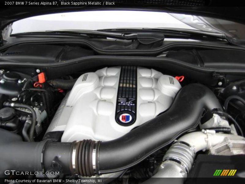 Black Sapphire Metallic / Black 2007 BMW 7 Series Alpina B7