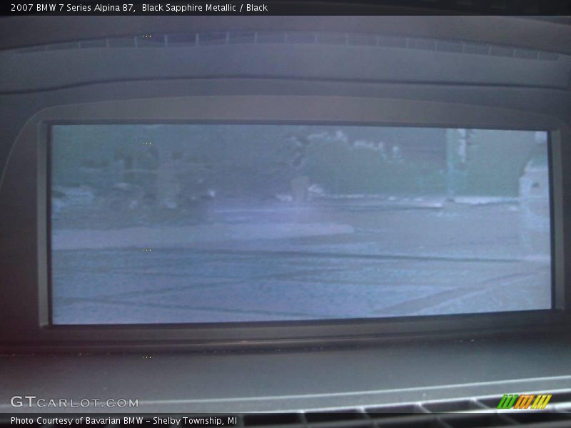 Black Sapphire Metallic / Black 2007 BMW 7 Series Alpina B7