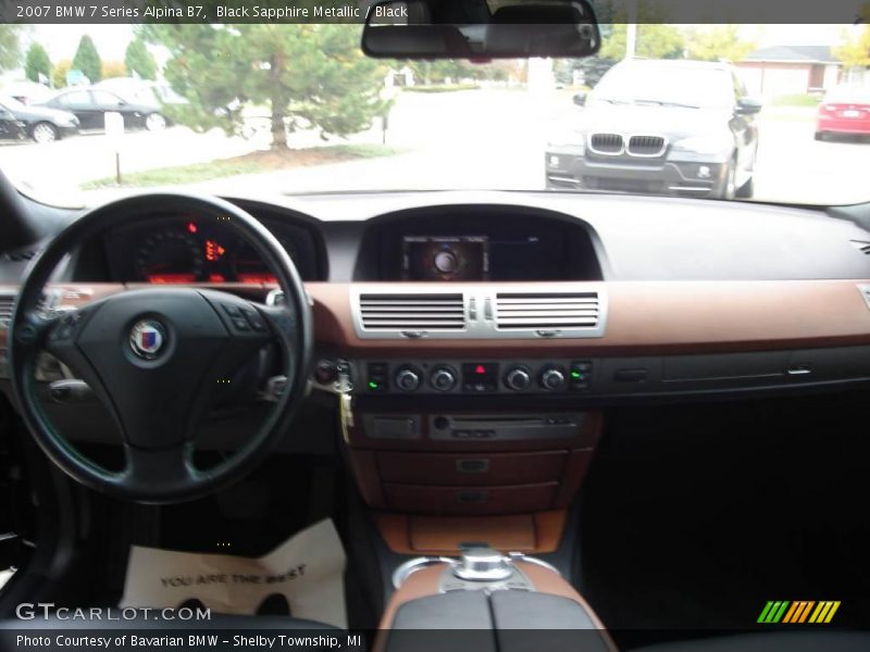 Black Sapphire Metallic / Black 2007 BMW 7 Series Alpina B7