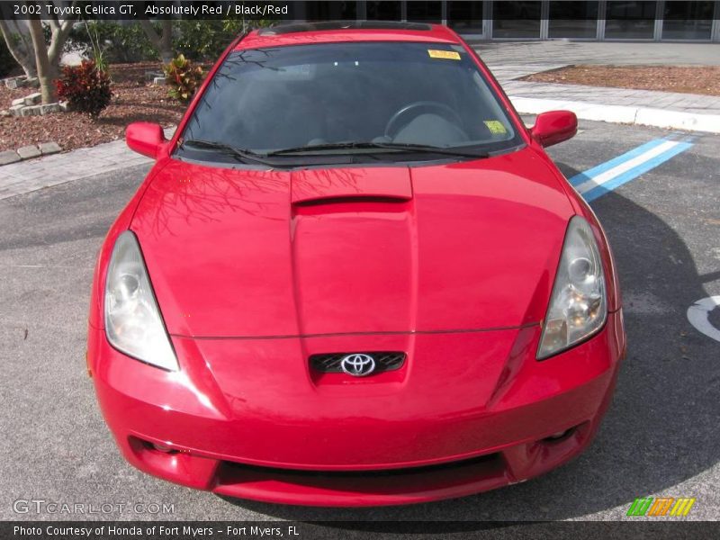 Absolutely Red / Black/Red 2002 Toyota Celica GT
