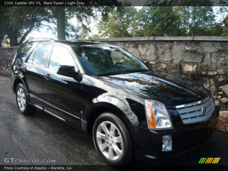 Black Raven / Light Gray 2006 Cadillac SRX V6